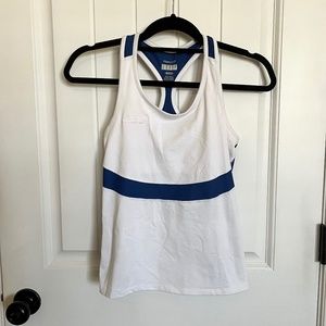 Reebok White and Blue Tank Size XSmall